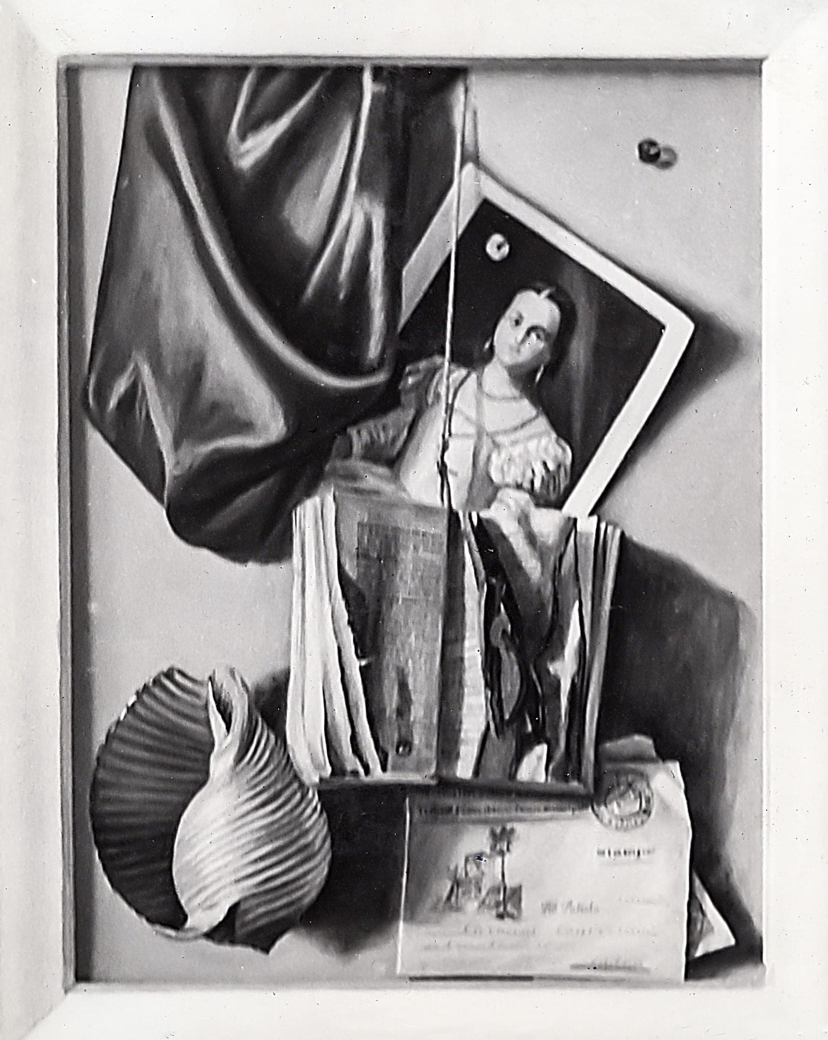 Inganno, 1958 — dipinto di Carmine Conversano