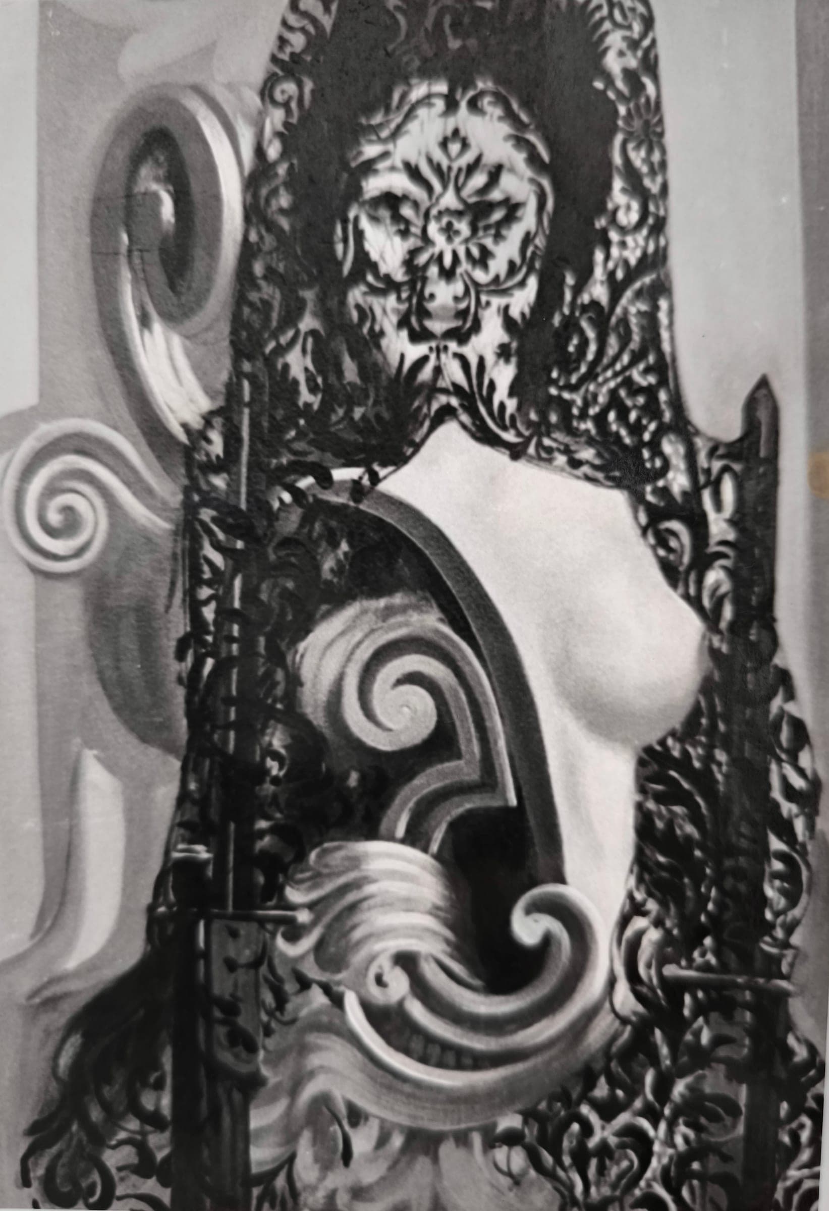 Spagnola, 1977 — dipinto di Carmine Conversano