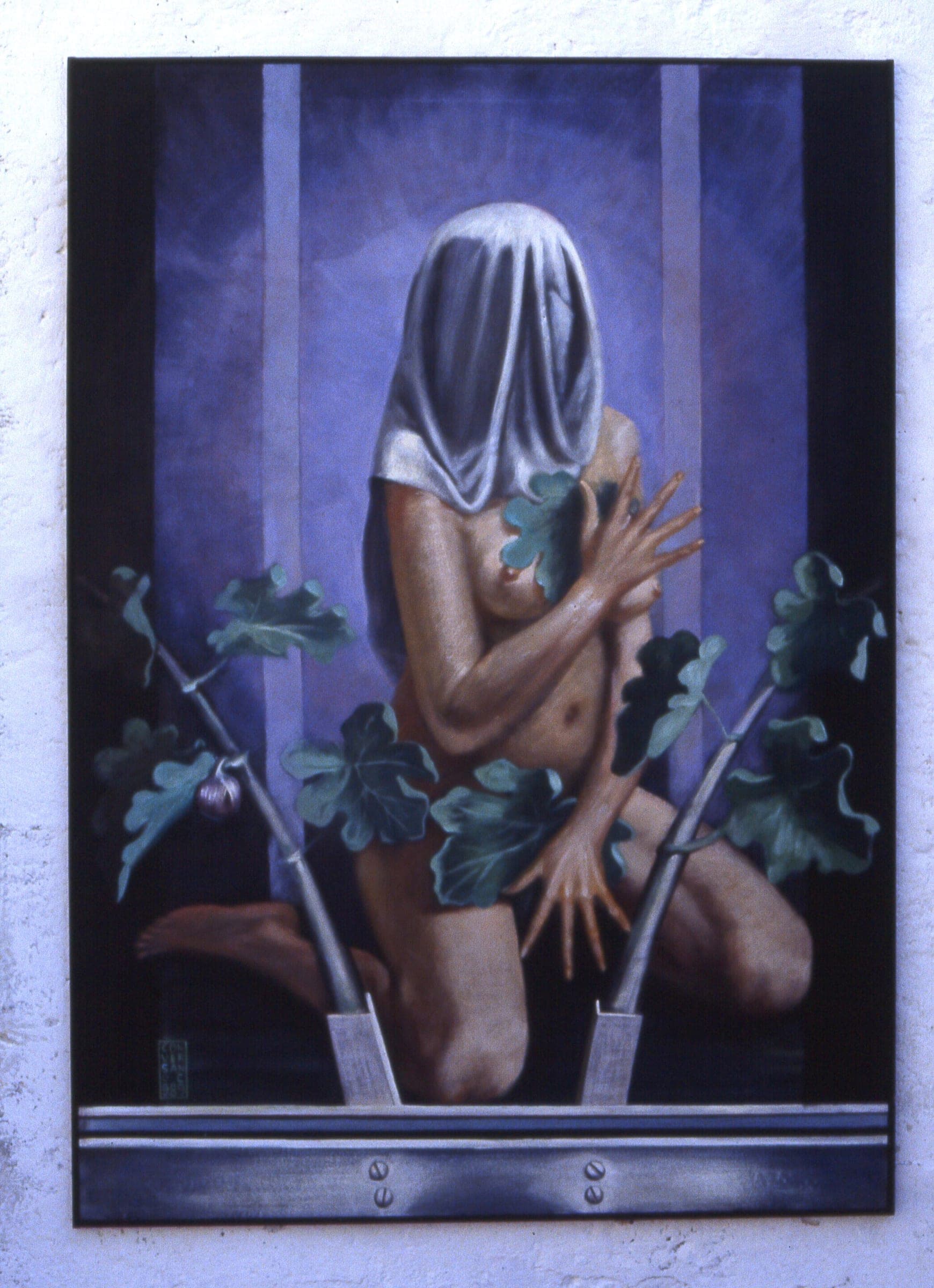 Eva dopo, 1989 — dipinto di Carmine Conversano
