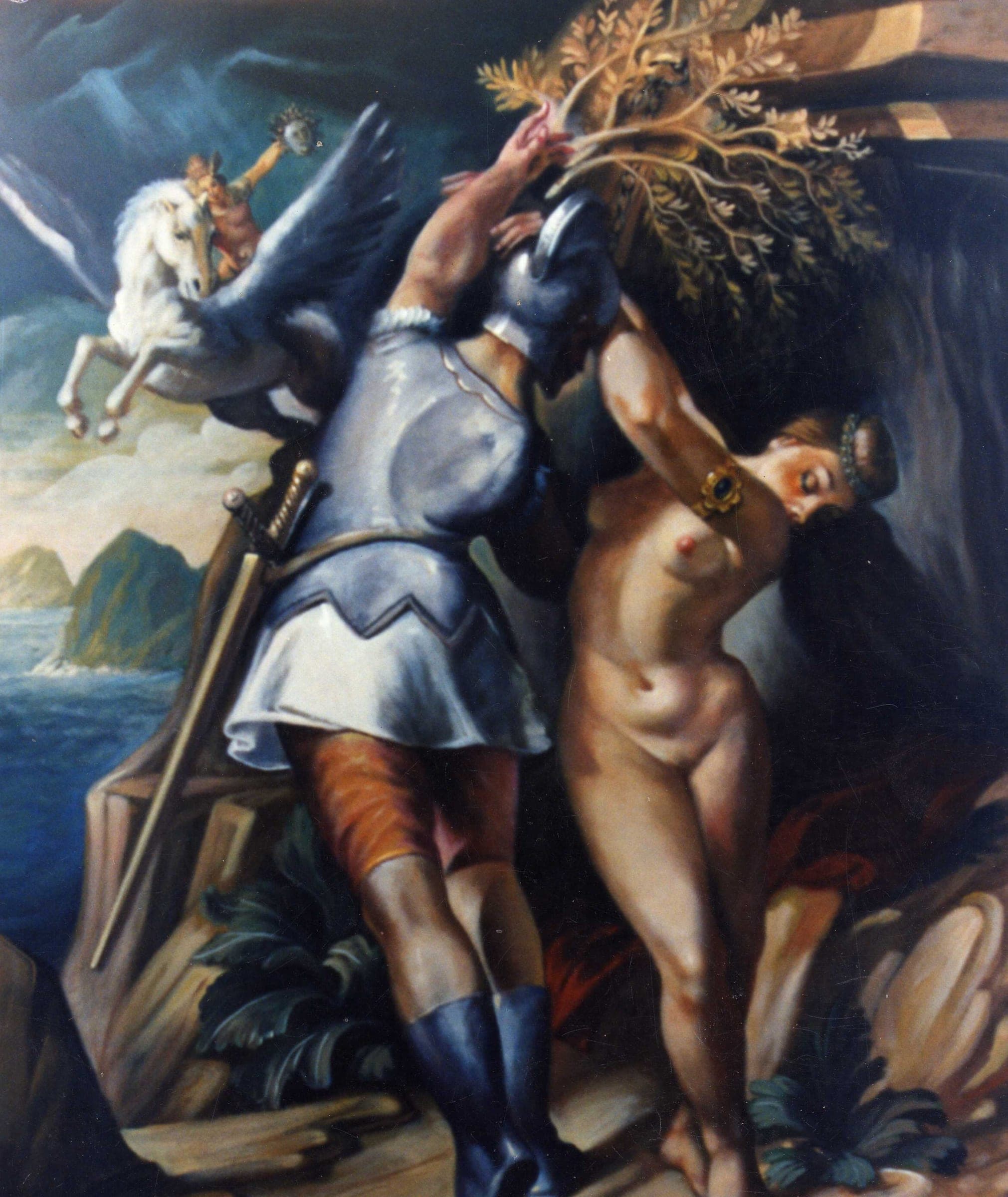 Andromeda, 1993 — dipinto di Carmine Conversano