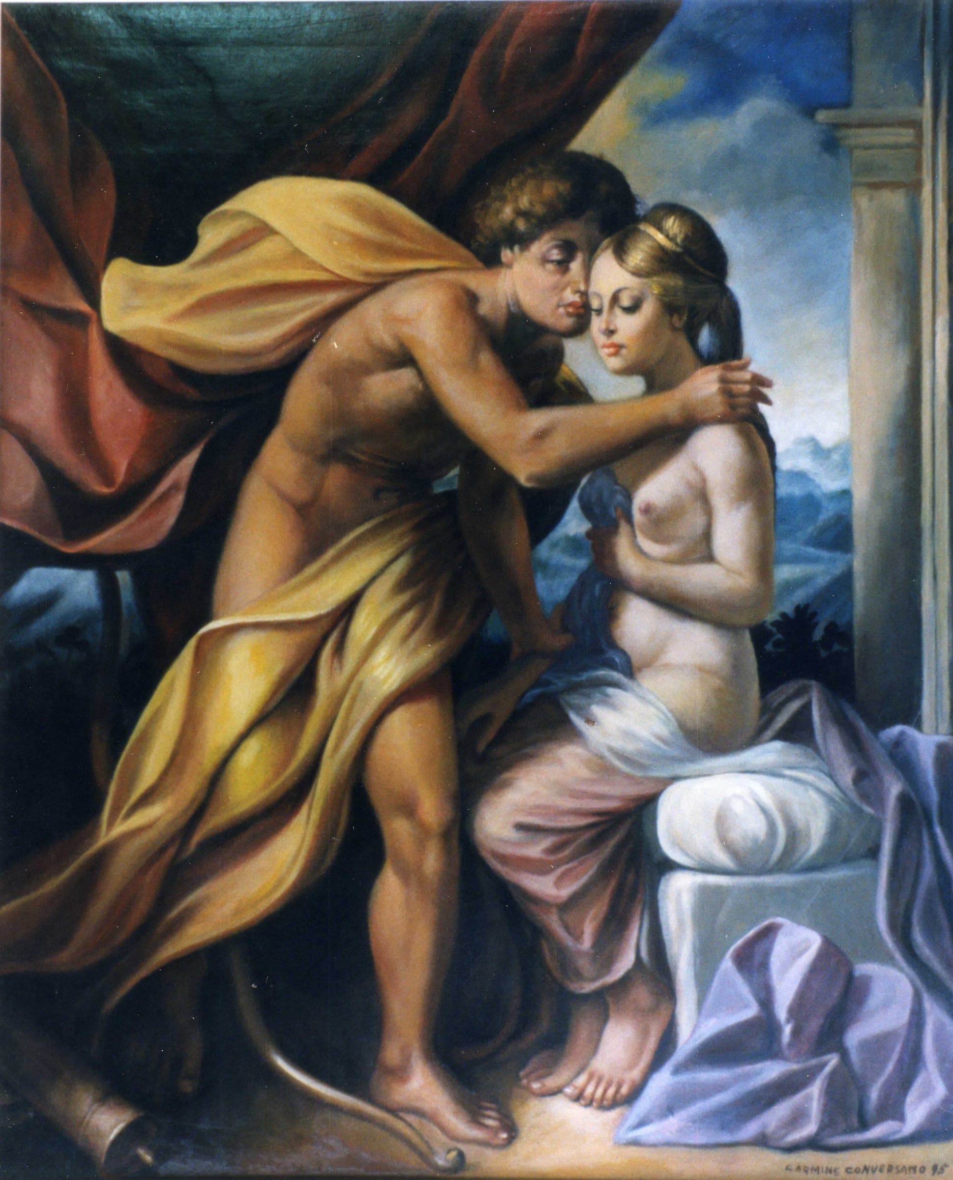 Tenerezza, 1995 — dipinto di Carmine Conversano