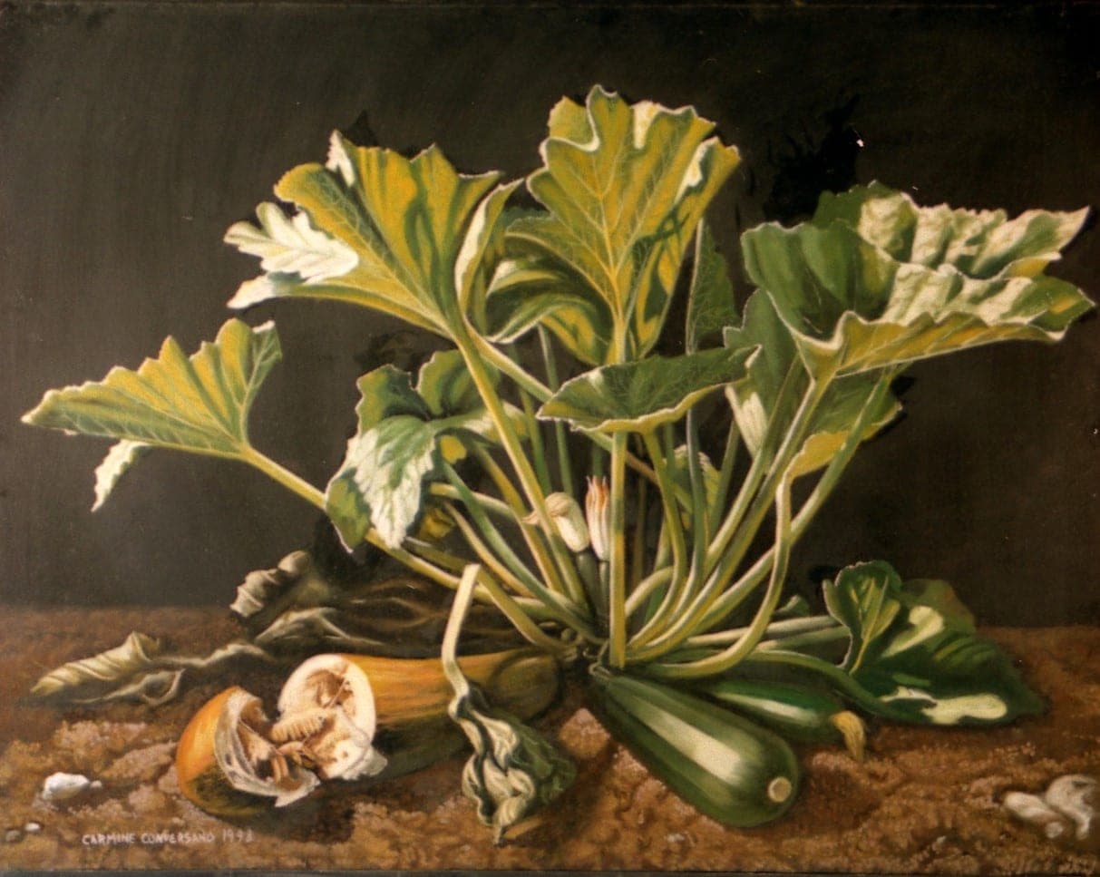 Una madre, 1998 — dipinto di Carmine Conversano
