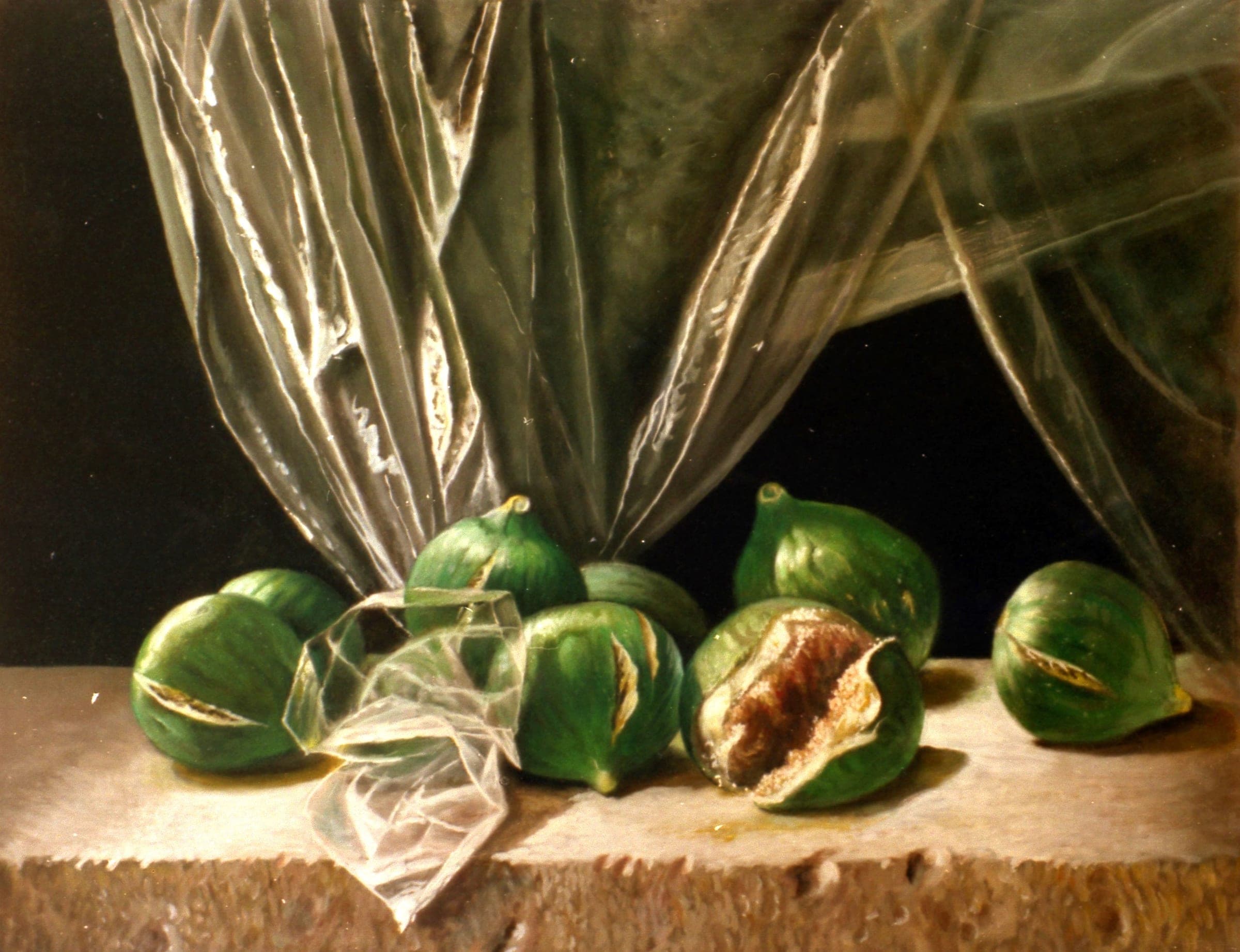 Fichi, 2000 — dipinto di Carmine Conversano