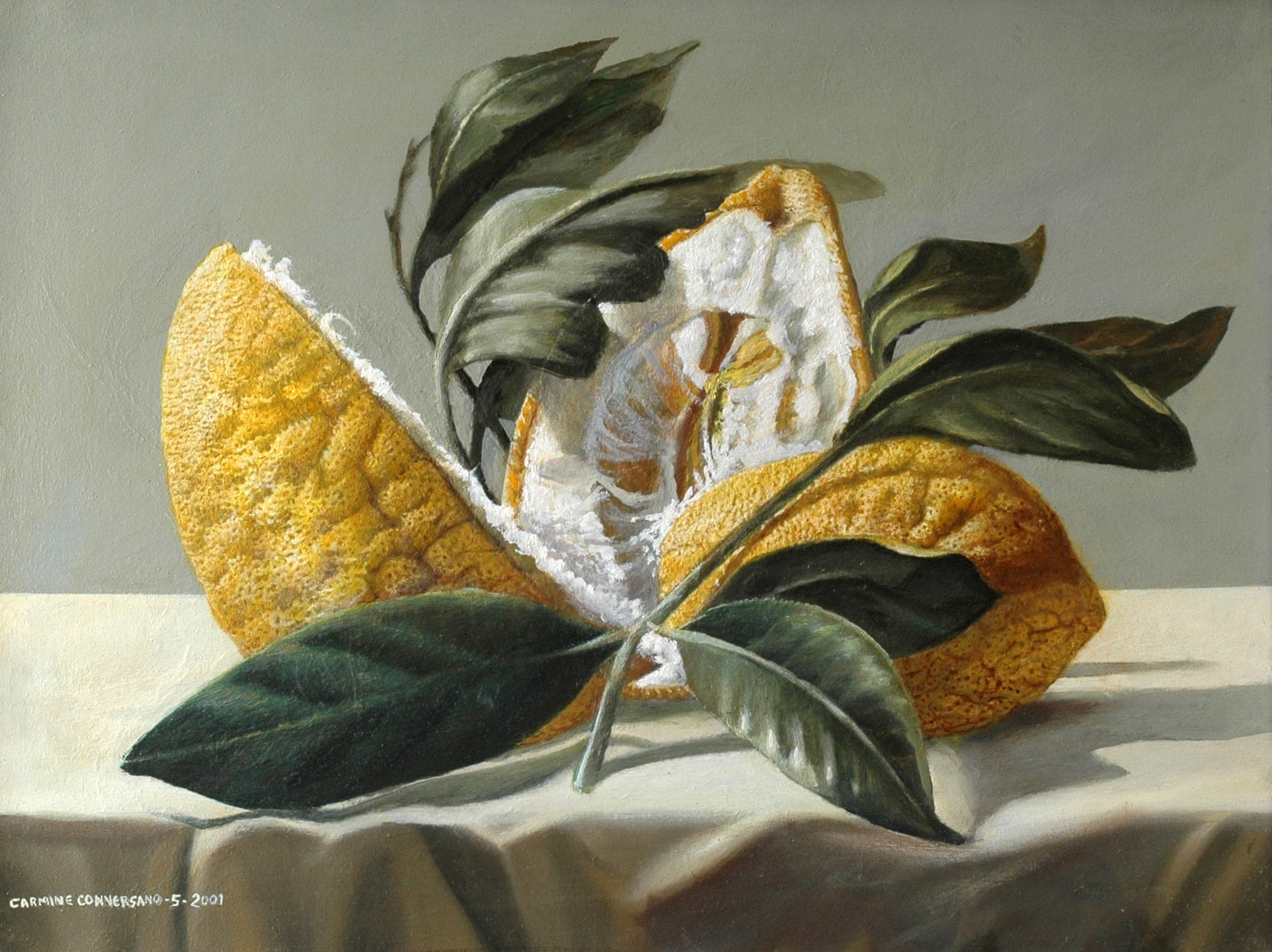 Cedro, 2001 — dipinto di Carmine Conversano