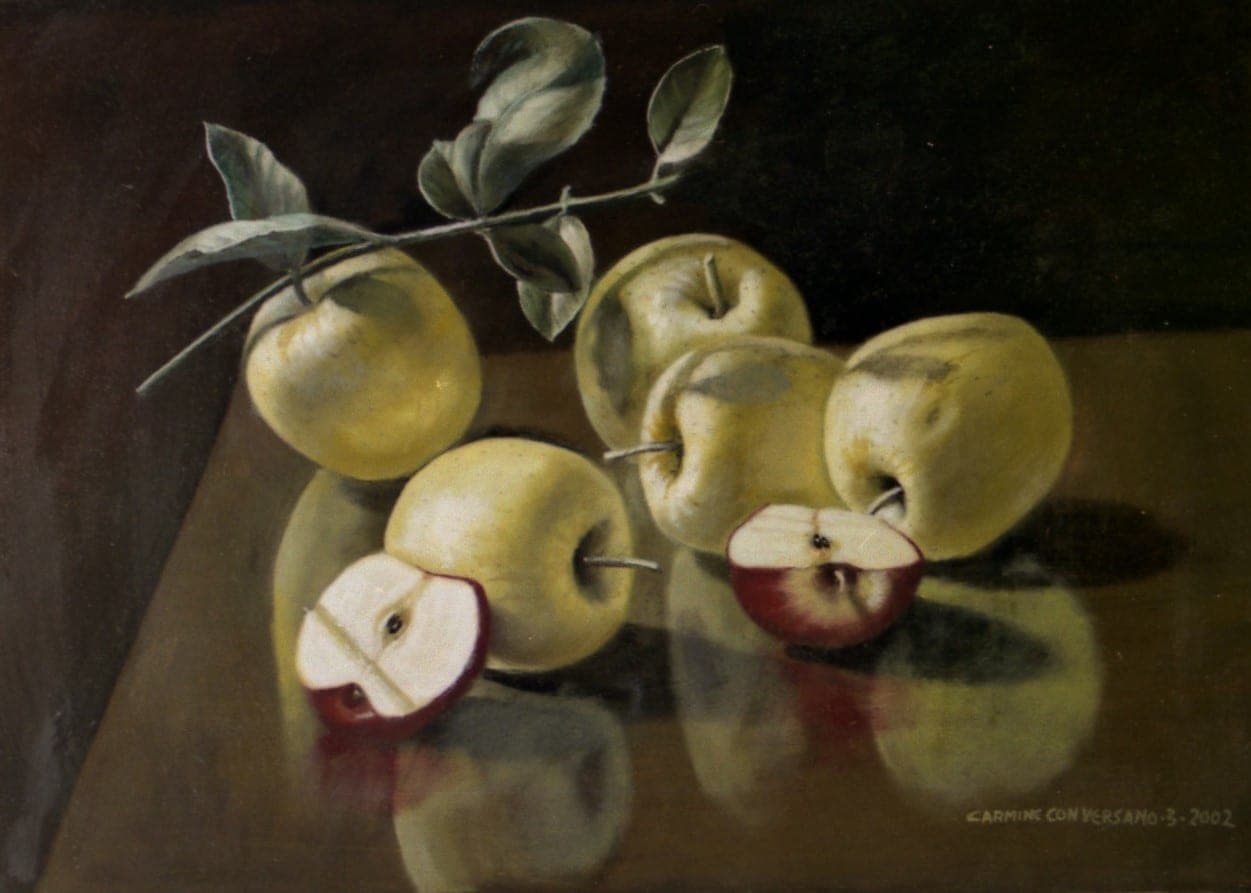 Riflessi, 2002 — dipinto di Carmine Conversano