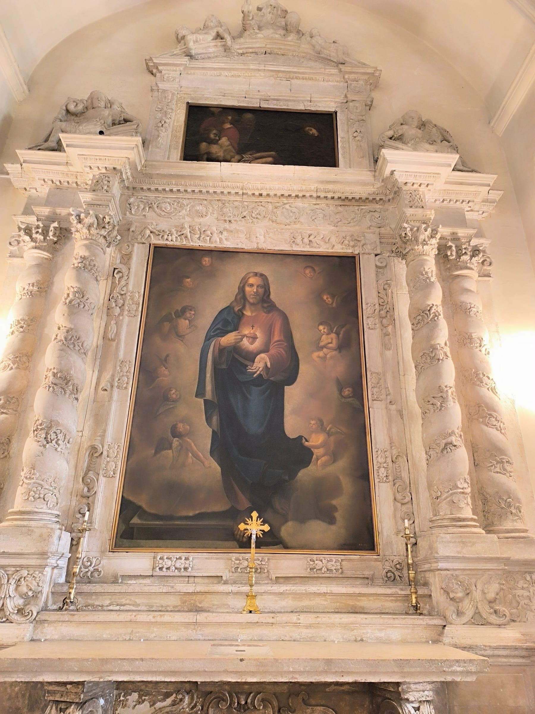 Sacro Cuore, 1956 — dipinto di Carmine Conversano