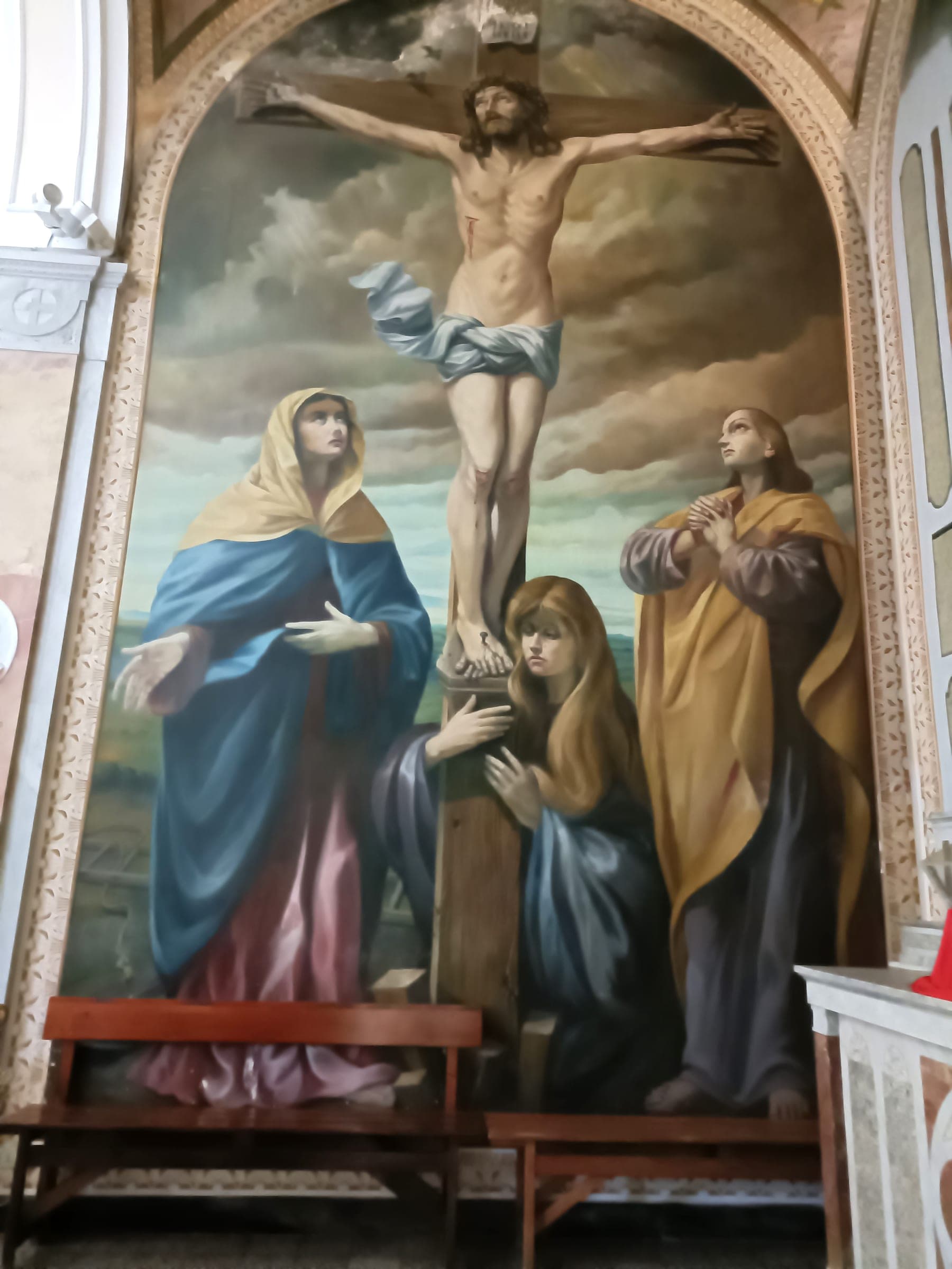 Crocifissione, 1958 — dipinto di Carmine Conversano