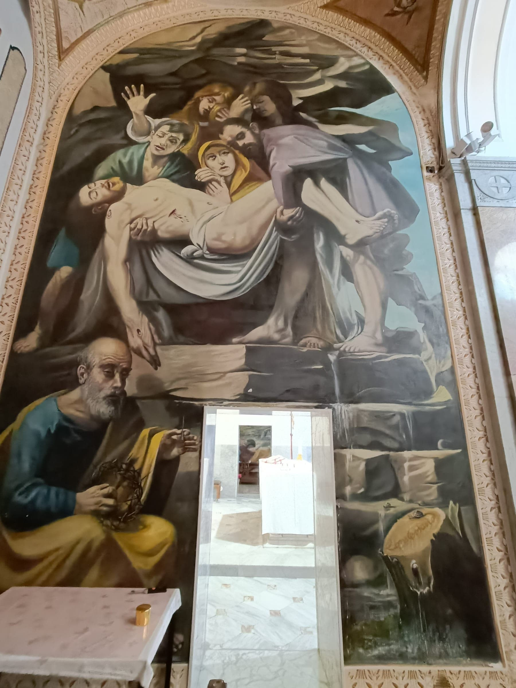 Deposizione, 1958 — dipinto di Carmine Conversano