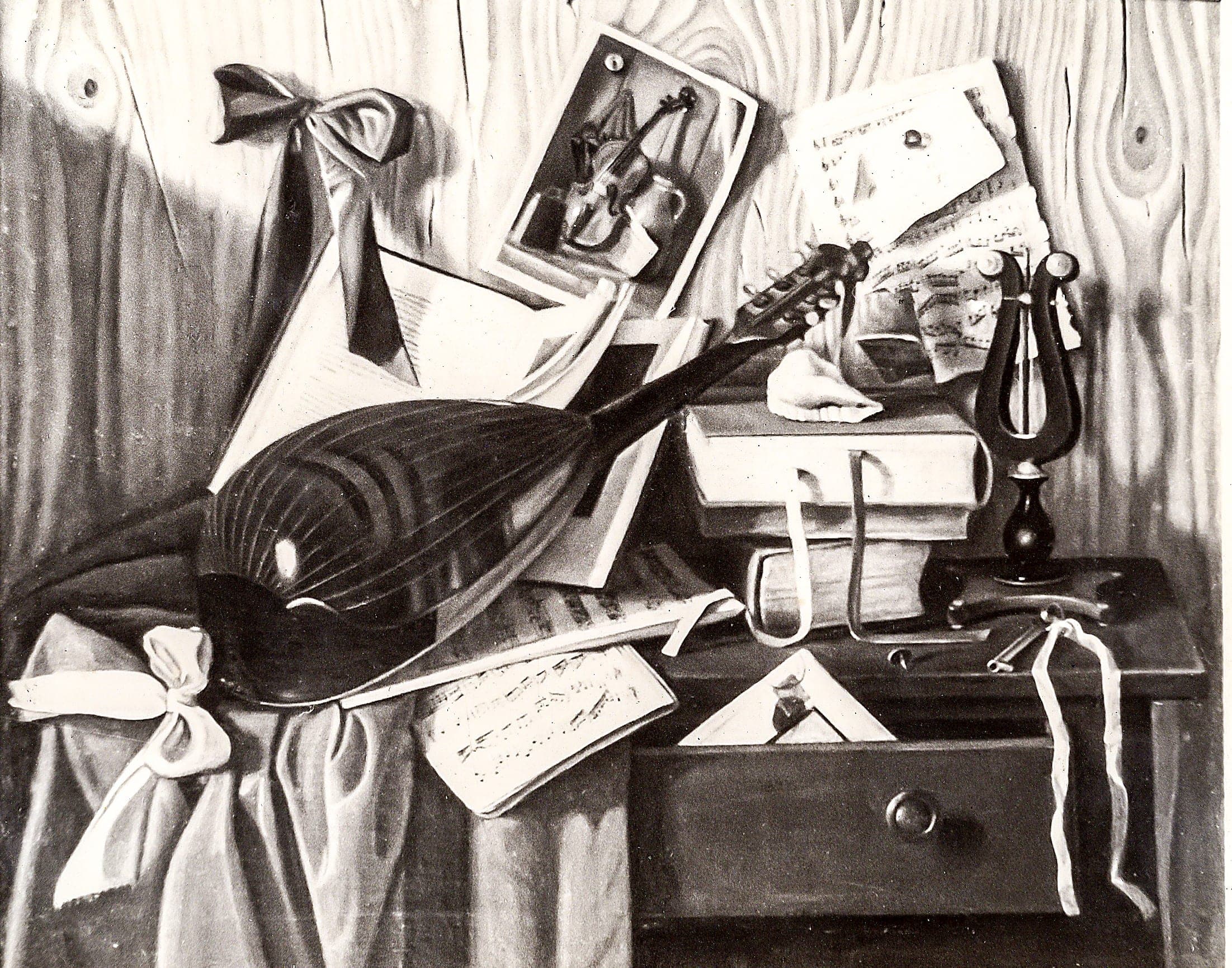 Oggetti sentimentali, 1958 — dipinto di Carmine Conversano