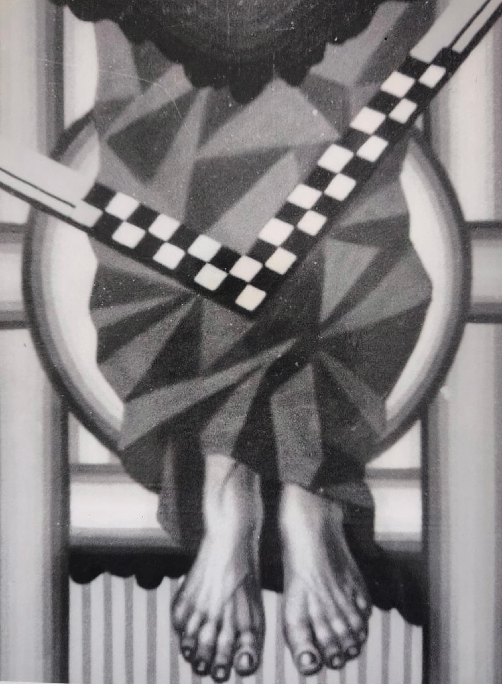 Crocifisso, 1974 — dipinto di Carmine Conversano