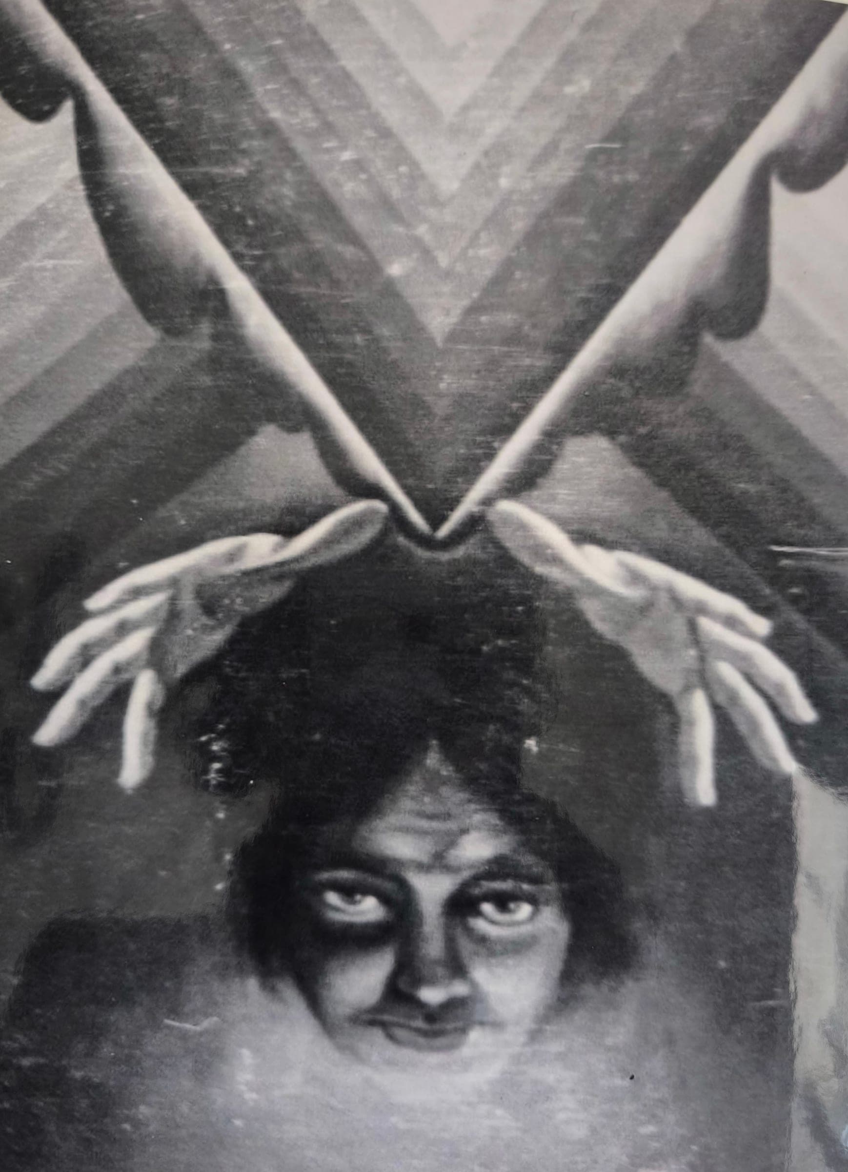 Gli artigli della droga, 1974 — dipinto di Carmine Conversano