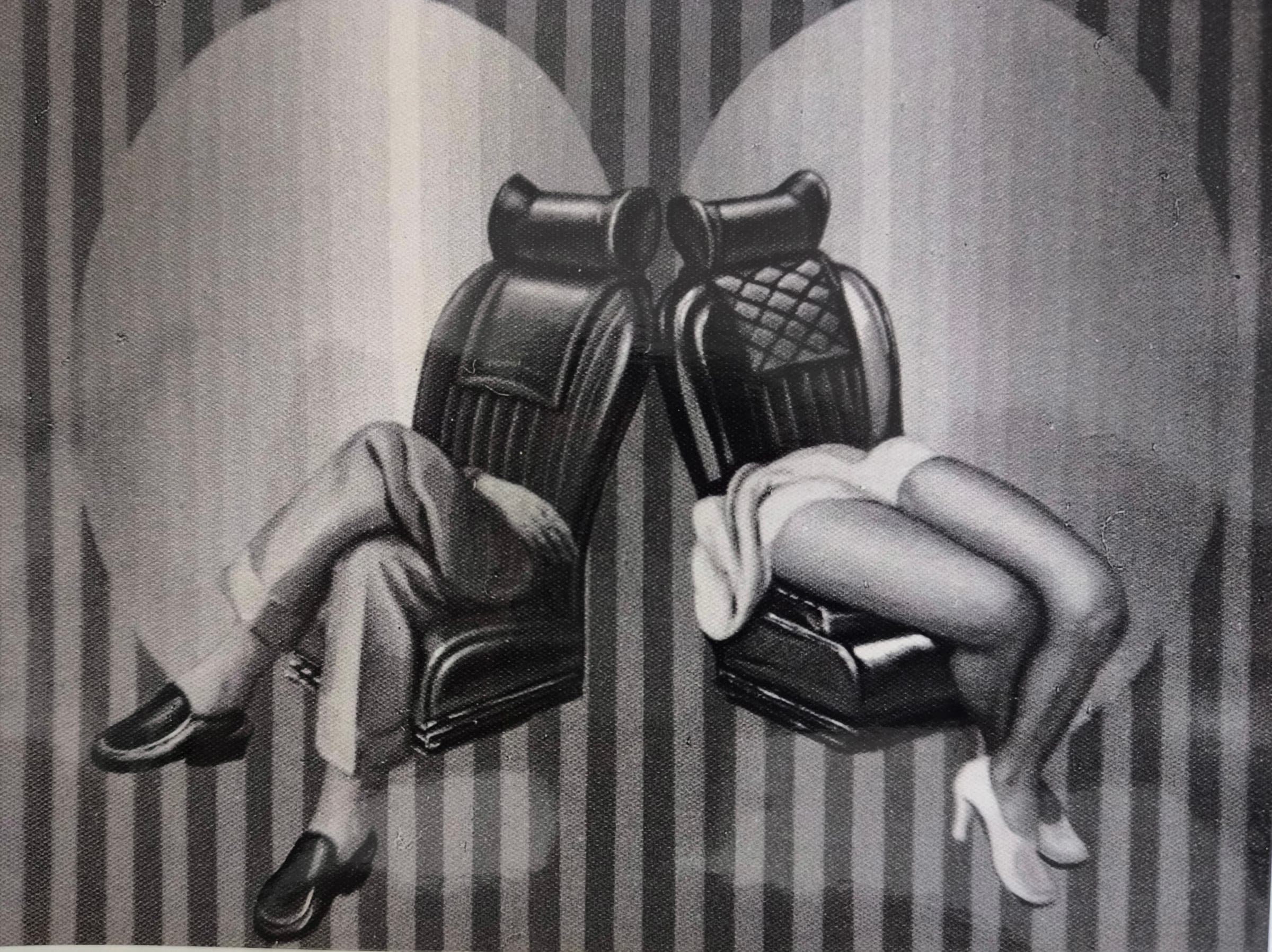 Incomunicabilità, 1974 — dipinto di Carmine Conversano