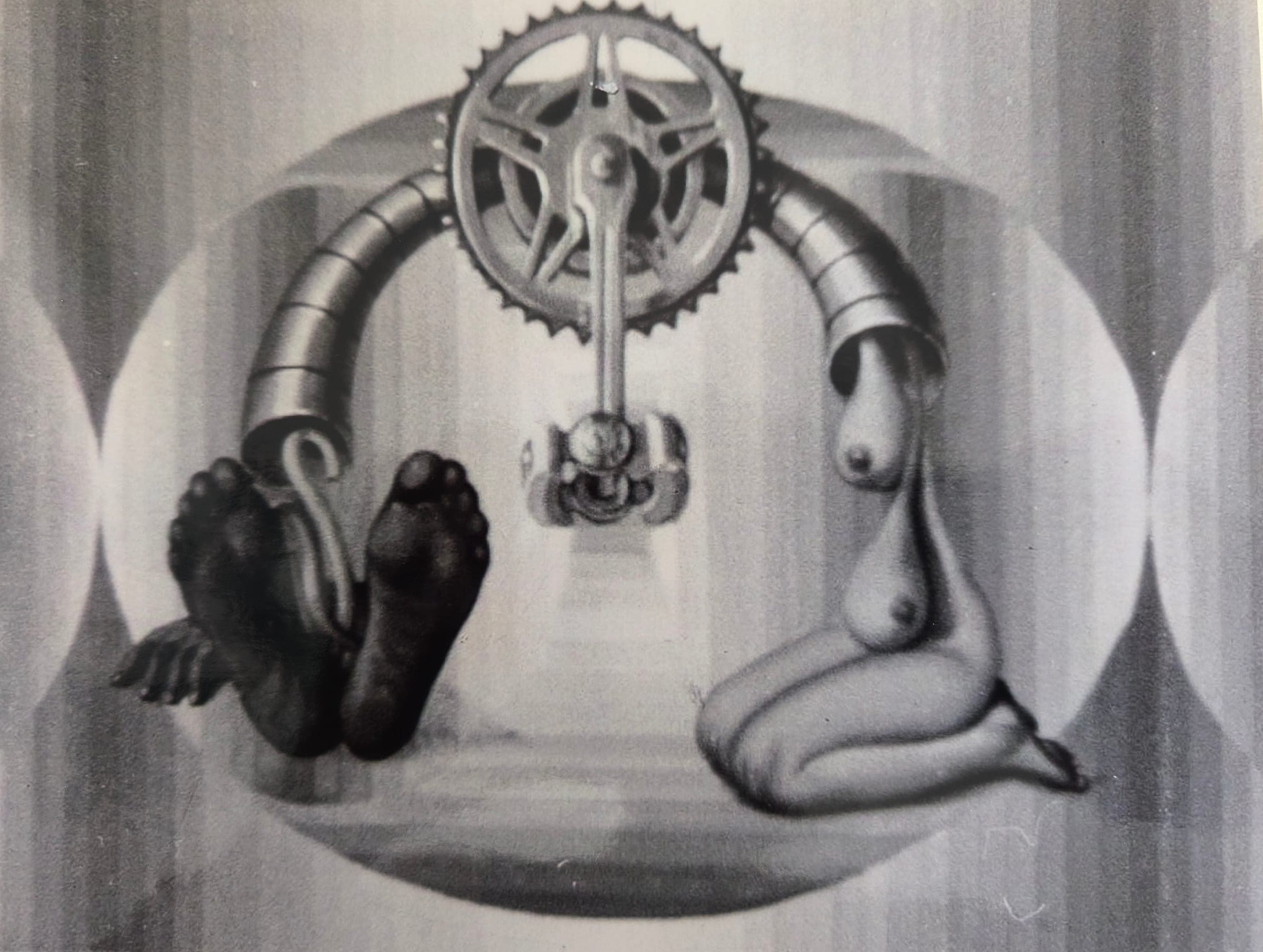 La nascita di Eva, 1974 — dipinto di Carmine Conversano