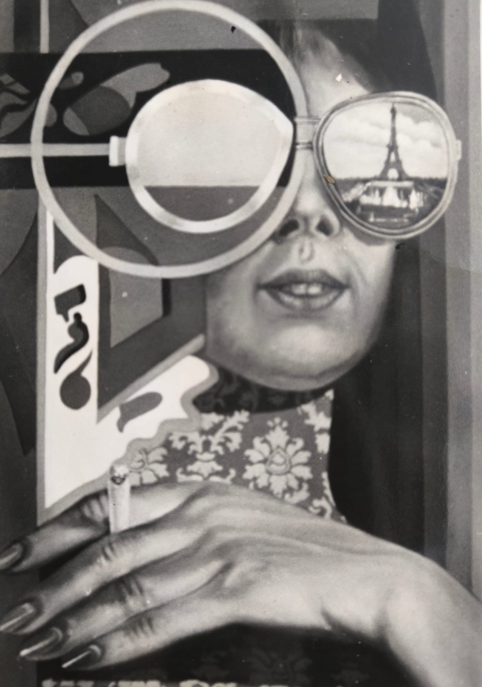 J'ai vu la tour, 1975 — dipinto di Carmine Conversano