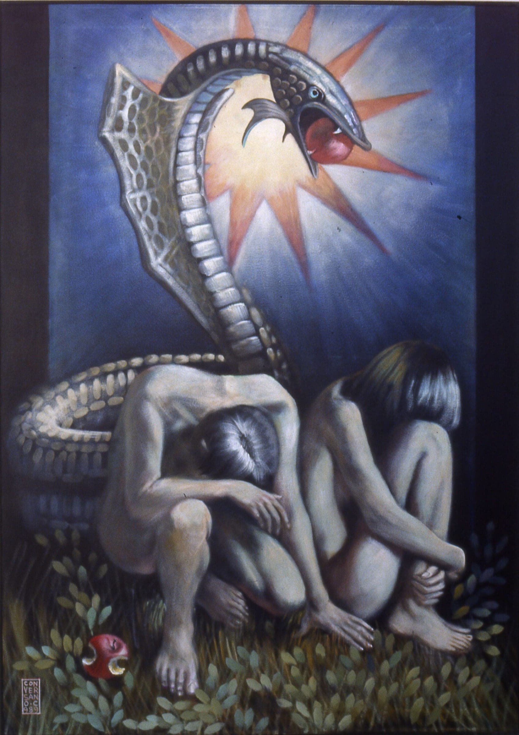 Il fascino della vittoria, 1989 — dipinto di Carmine Conversano