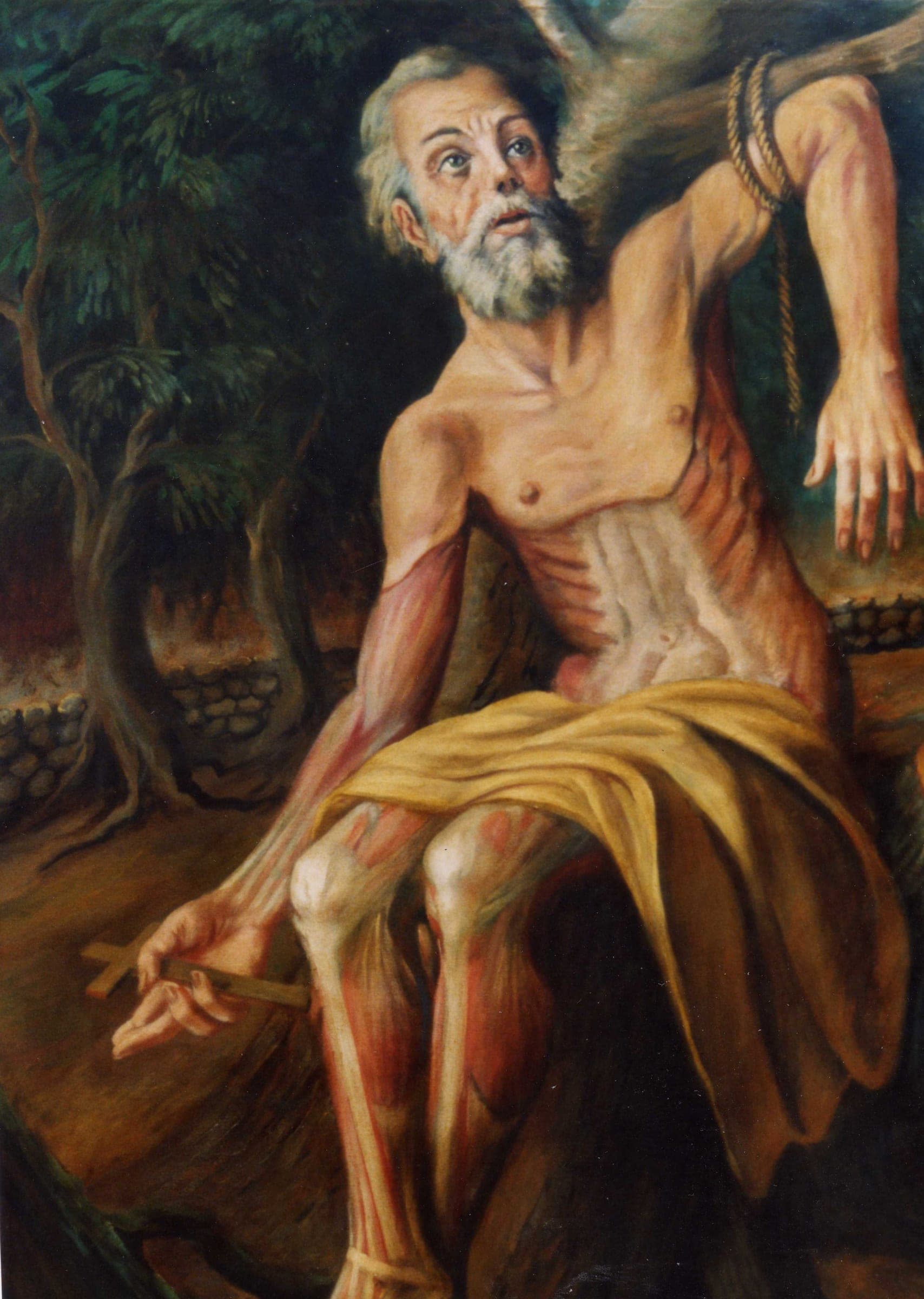 San Bartolomeo, 1989 — dipinto di Carmine Conversano