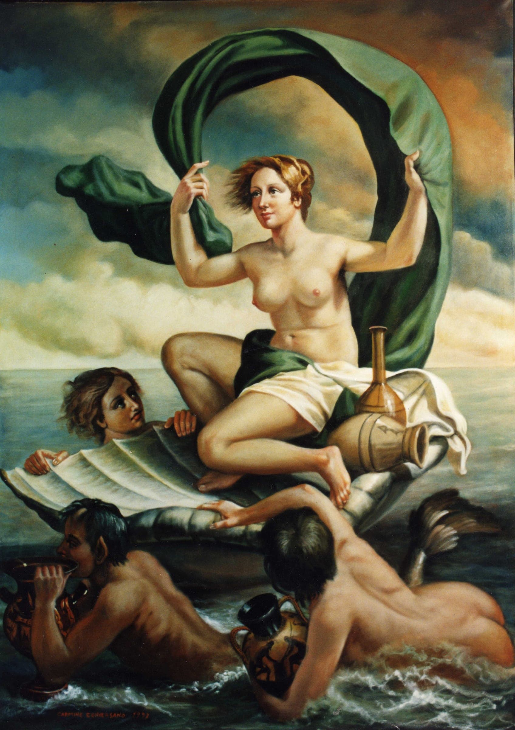 Il ritorno di Galatea, 1997 — dipinto di Carmine Conversano