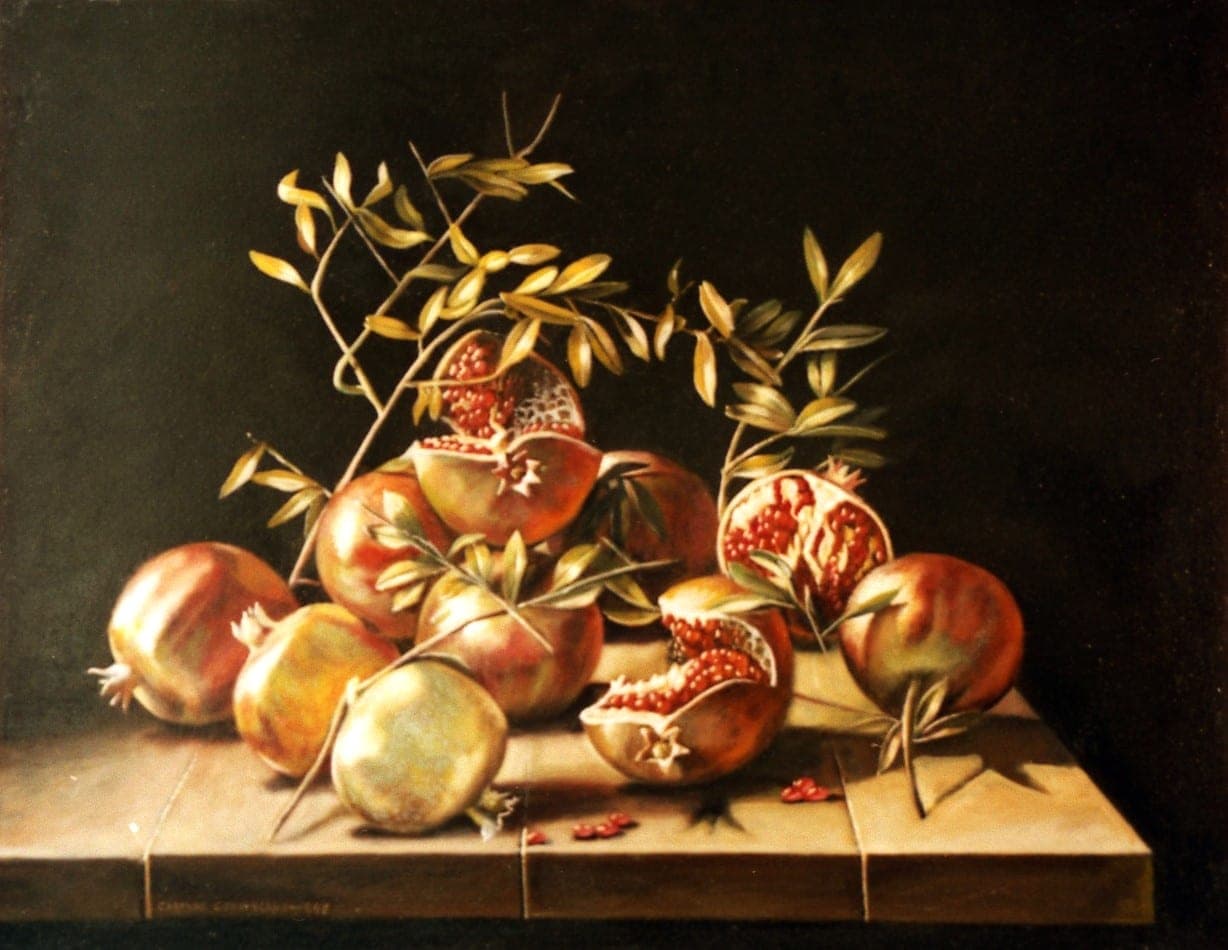 Millegrani, 1998 — dipinto di Carmine Conversano