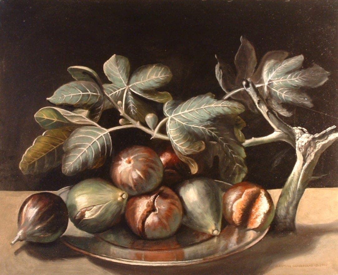 Fior di fichi, 2000 — dipinto di Carmine Conversano