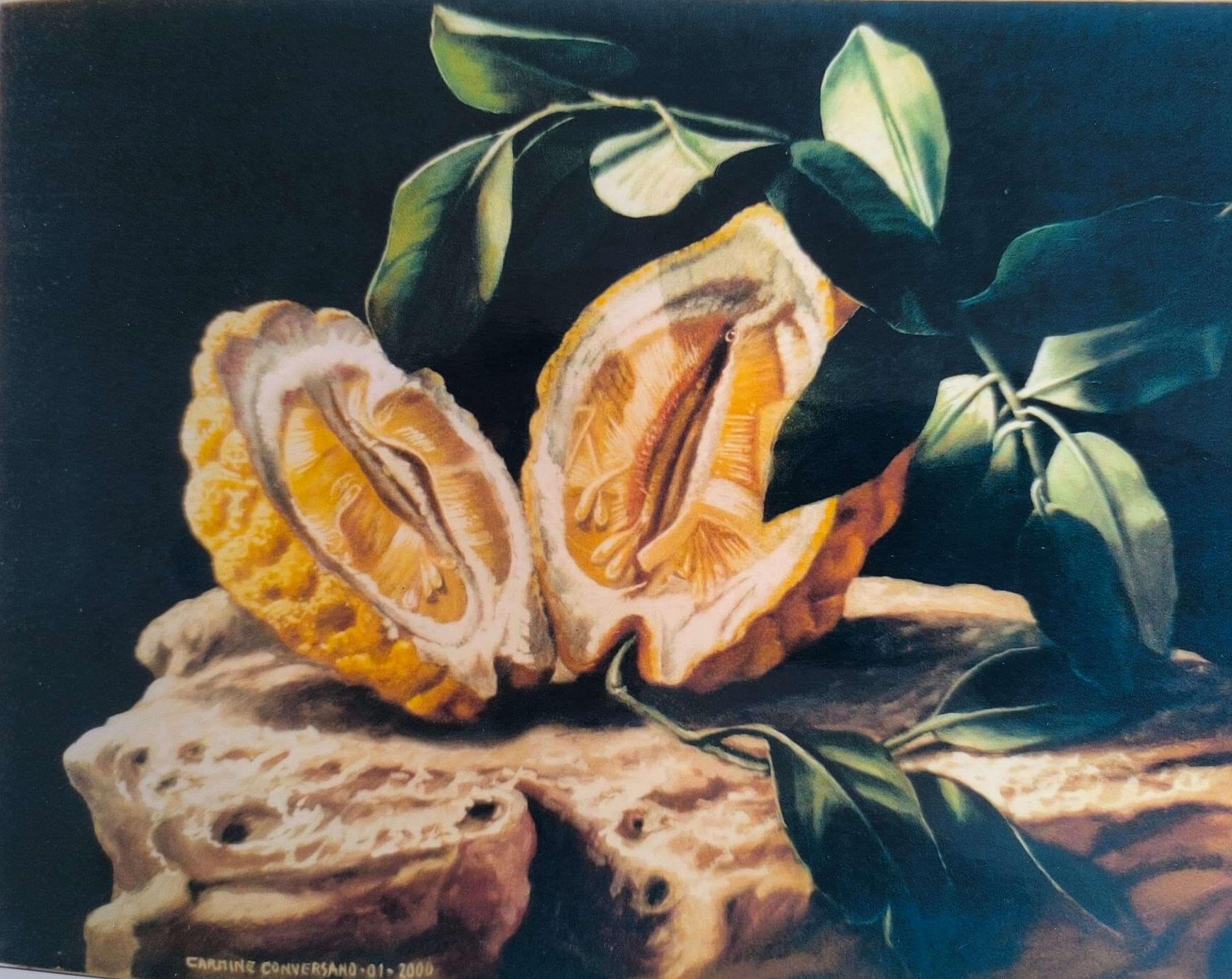 Profumo di cedro, 2000 — dipinto di Carmine Conversano