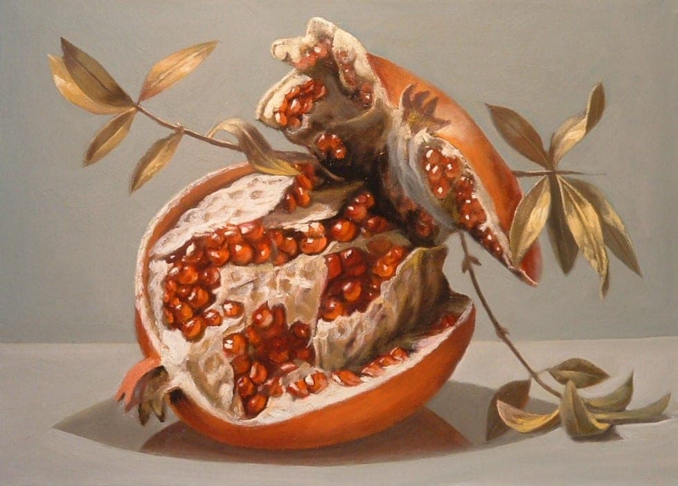 La melagrana, 2002 — dipinto di Carmine Conversano