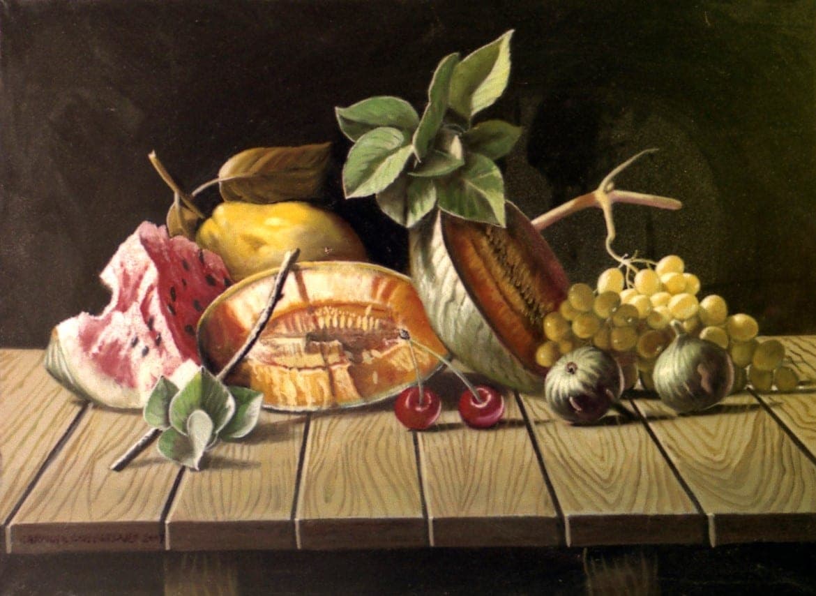 La mia estate, 2002 — dipinto di Carmine Conversano
