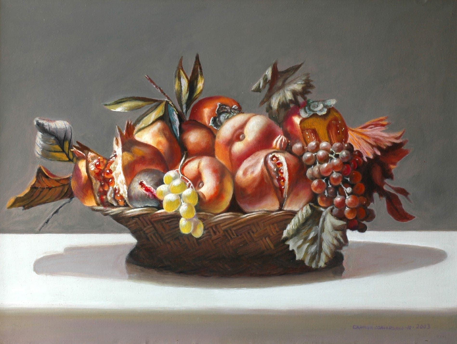 Natura morta, 2003 — dipinto di Carmine Conversano