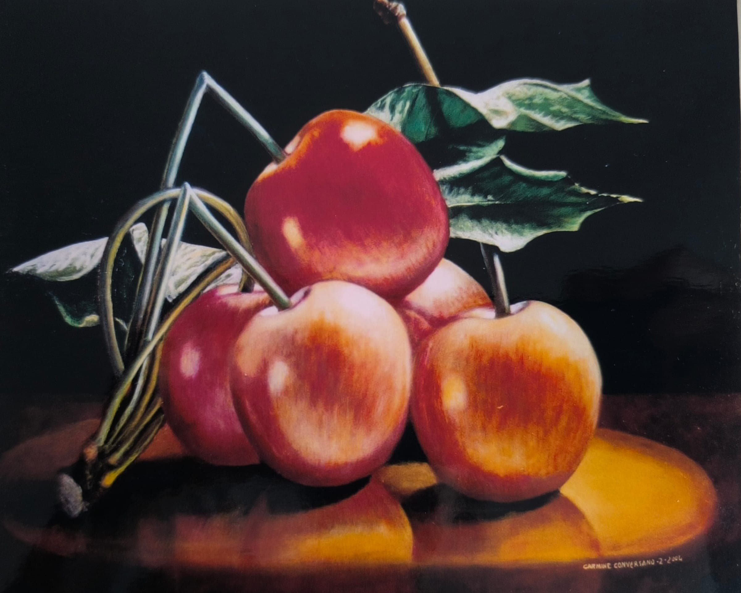 La luce radente, 2004 — dipinto di Carmine Conversano