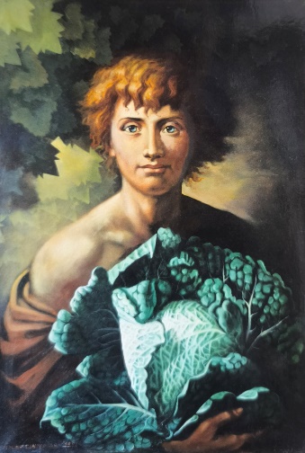 Ragazzo con verdura, 1999